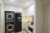 A modern 1 bedroom apartment with balcony for rent in To Ngoc Van area, Tay Ho, Ha Noi