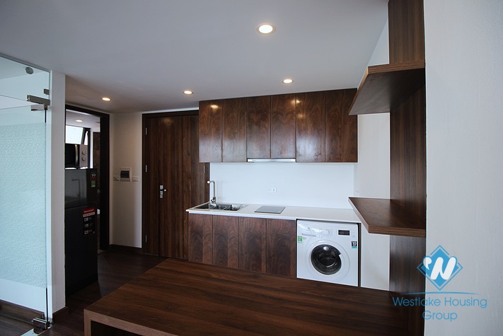 Lake view 1 bedroom apartment for rent in Yen Phu village, Tay Ho