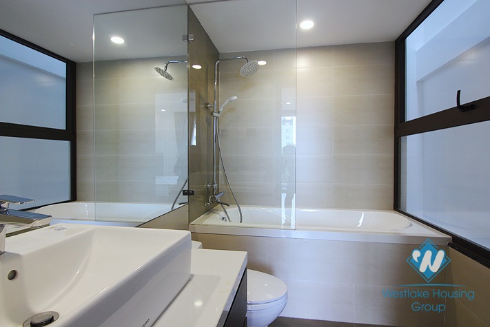 Brand new 1 bedroom apartment with balcony for rent in To Ngoc Van, Tay Ho area