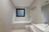 A modern 1 bedroom apartment with balcony for rent in To Ngoc Van area, Tay Ho, Ha Noi