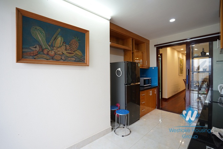 A spacious 3 bedroom apartment for rent in Ba Dinh District