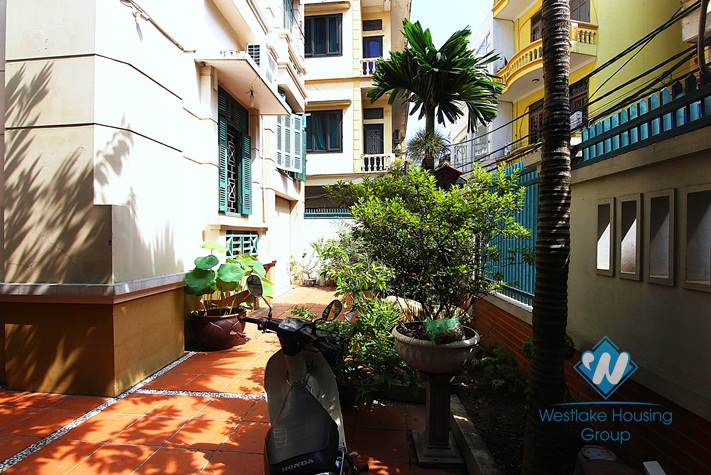 Nice house with beautiful garden and terrace for rent in Tay Ho
