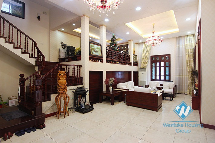 Nice house with beautiful garden and terrace for rent in Tay Ho