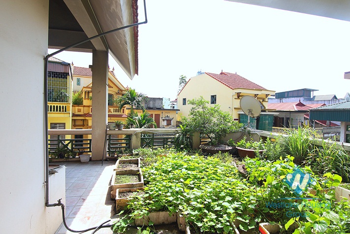 Nice house with beautiful garden and terrace for rent in Tay Ho