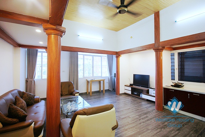 A spacious 1 bedroom seperate apartment for rent on Au Co street, Tay Ho
