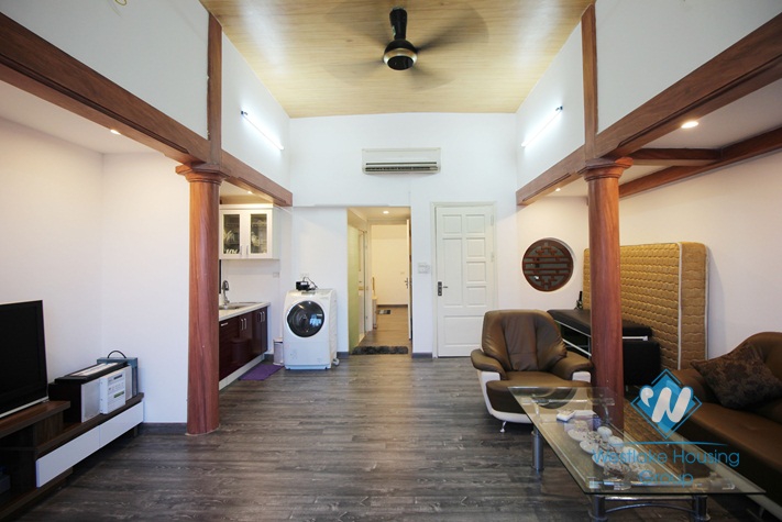 A spacious 1 bedroom seperate apartment for rent on Au Co street, Tay Ho