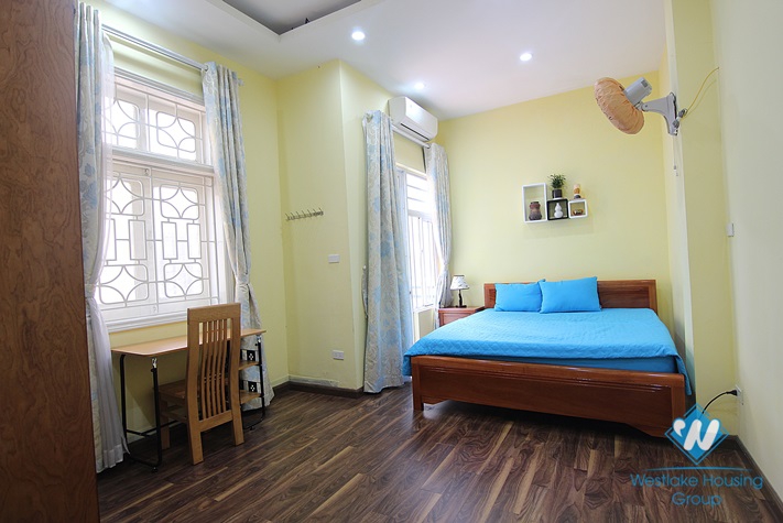 Bright apartment with 03 bedrooms for rent in Au Co St, Tay Ho, Hanoi