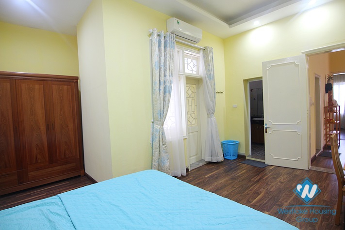 Bright apartment with 03 bedrooms for rent in Au Co St, Tay Ho, Hanoi