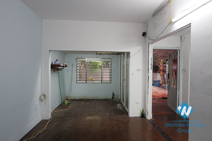 Big garden house with unfurnished for rent in Tay Ho Dist