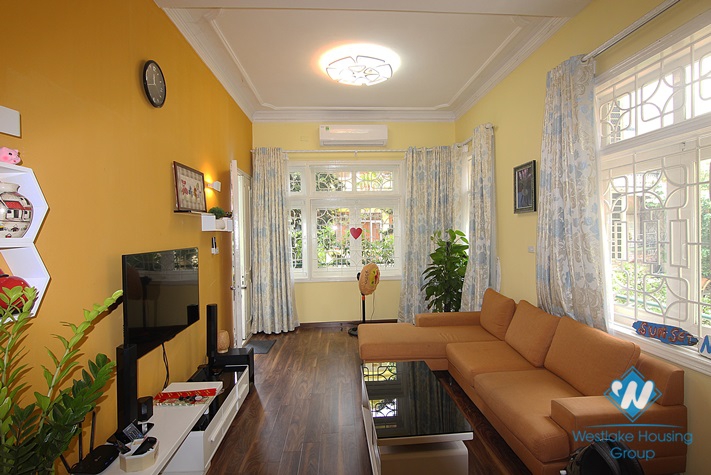 Bright apartment with 03 bedrooms for rent in Au Co St, Tay Ho, Hanoi
