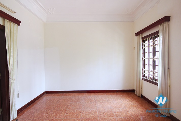A large three-floor house for rent in AU Co st, Tay Ho