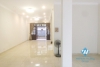 An unfurnished three-floor villa in Ciputra in Tay Ho district, Hanoi