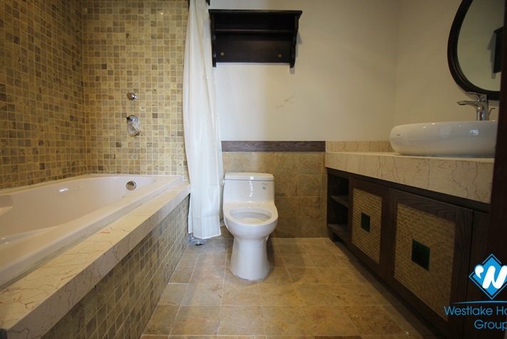 A well-decorated two-bedroom apartment close to Lottle Center Lieu Giai, Ba Dinh, Hanoi