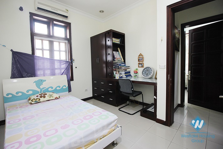 A four-bedroom villa in Ciputra, Tay Ho district with a large yard