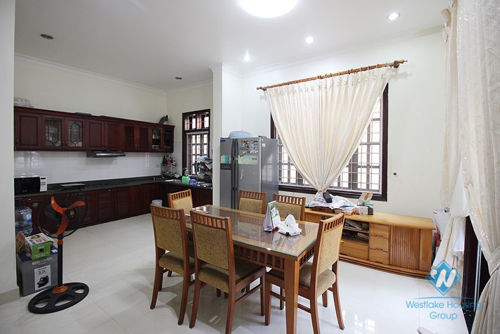 A four-bedroom villa in Ciputra, Tay Ho district with a large yard