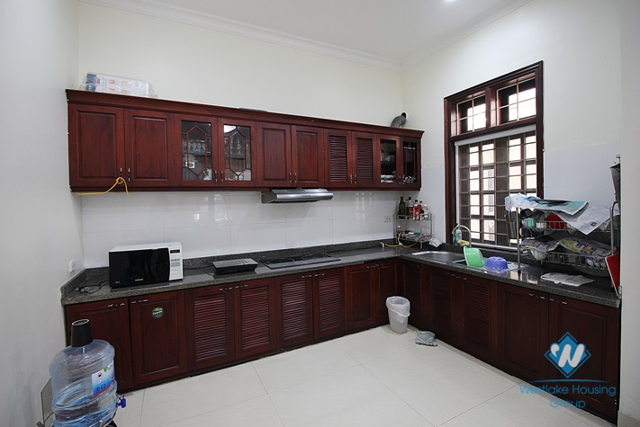 A four-bedroom villa in Ciputra, Tay Ho district with a large yard