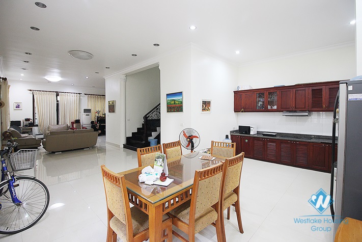 A four-bedroom villa in Ciputra, Tay Ho district with a large yard