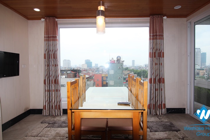 An elegant three-bedroom duplex on Lang Ha street, Ba dinh