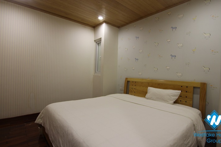An elegant three-bedroom duplex on Lang Ha street, Ba dinh
