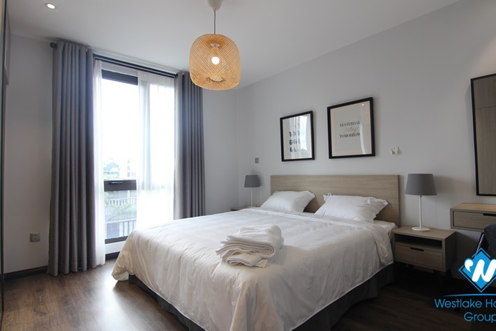 A cozy and clean two-bedroom apartment for rent in the center of Hanoi 