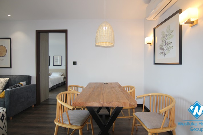 A cozy and clean two-bedroom apartment for rent in the center of Hanoi 