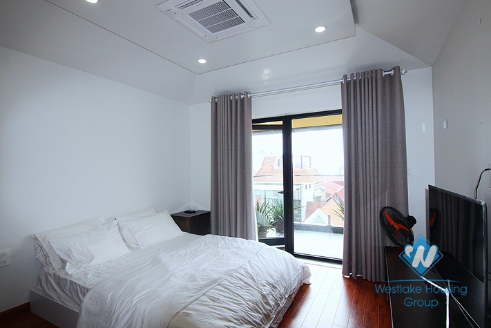 Duplex three bedrooms apartment for rent in Tay Ho, Ha Noi
