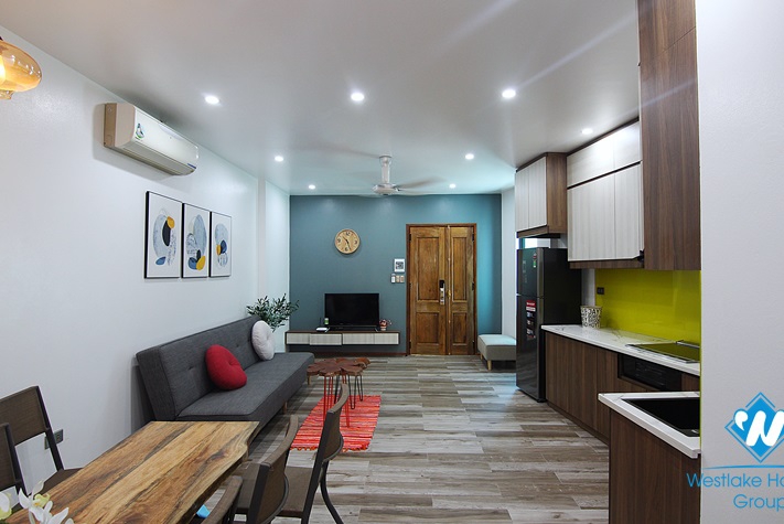 Cozy brand-new two- bedroom apartment located on Trinh Cong Son street, Tay Ho, Hanoi