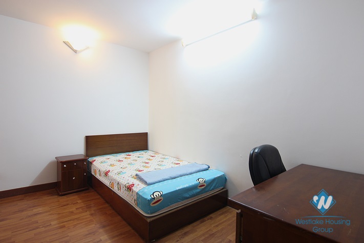 A fully furnished three-bedroom apartment in Ciputra Tay Ho district