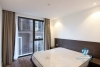 Balcony with lake view 1 bedroom apartment for rent in To Ngoc Van, Tay Ho