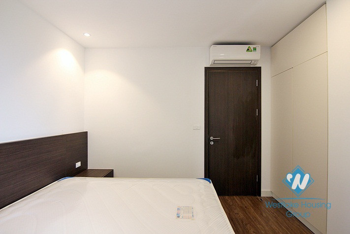 Balcony with lake view 1 bedroom apartment for rent in To Ngoc Van, Tay Ho