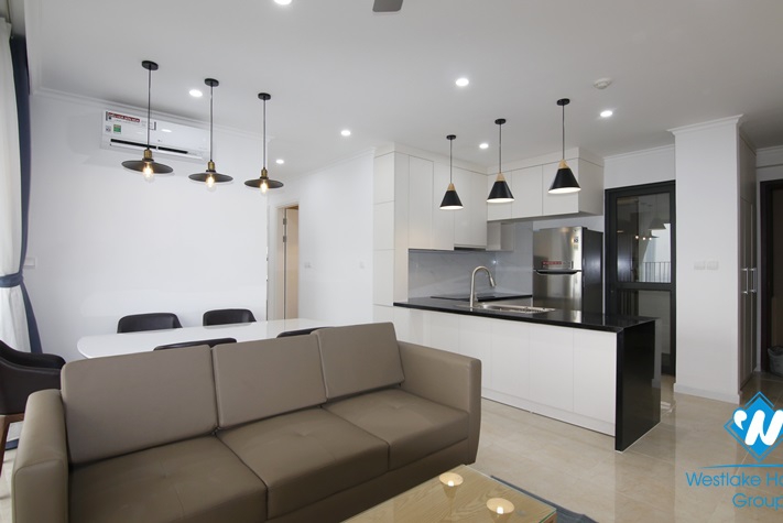 High-end three-bedroom apartment with lake view in D'capital building on Tran Duy Hung st, Cau Giay