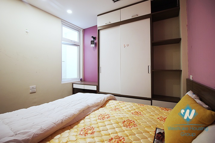 Brandnew and Lakeview one bedroom apartment for rent in Tay Ho district.