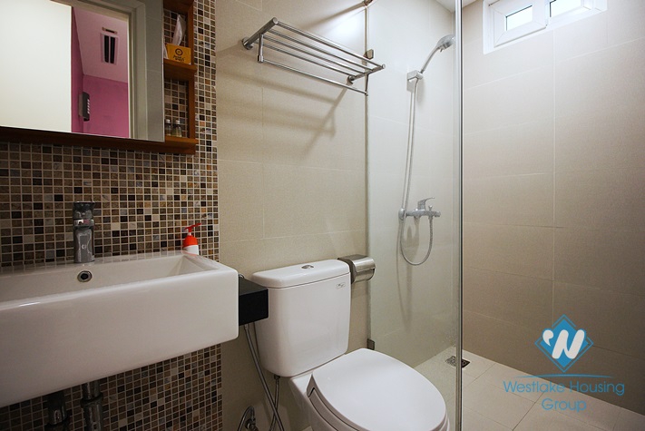 Brandnew and Lakeview one bedroom apartment for rent in Tay Ho district.