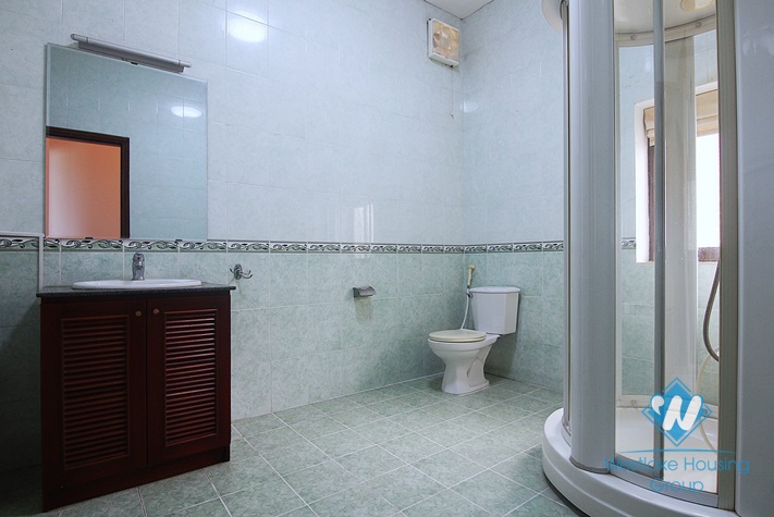 Lovely house with courtyard and garage for rent on To Ngoc Van, Tay Ho, Hanoi