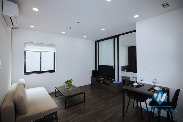 Brand new and lake-view 1 bedroom apartment for rent in Trinh Cong Son, Tay Ho