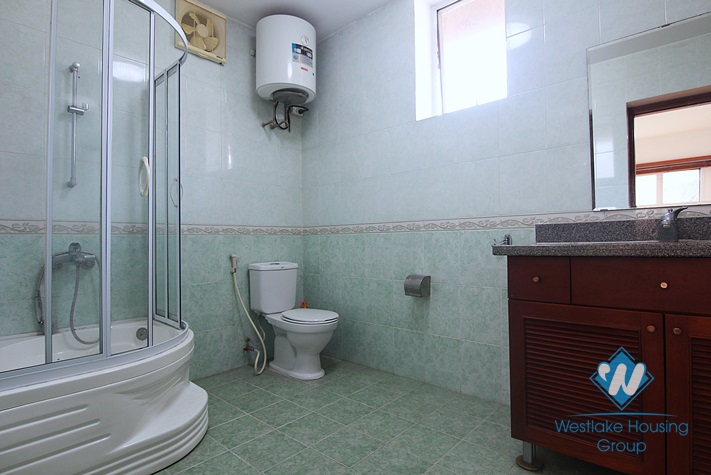 Lovely house with courtyard and garage for rent on To Ngoc Van, Tay Ho, Hanoi