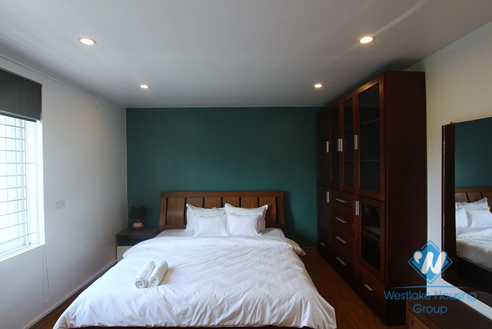 Spacious and Airy 07 bedrooms house with big yard for rent in Au Co st, Tay Ho area.