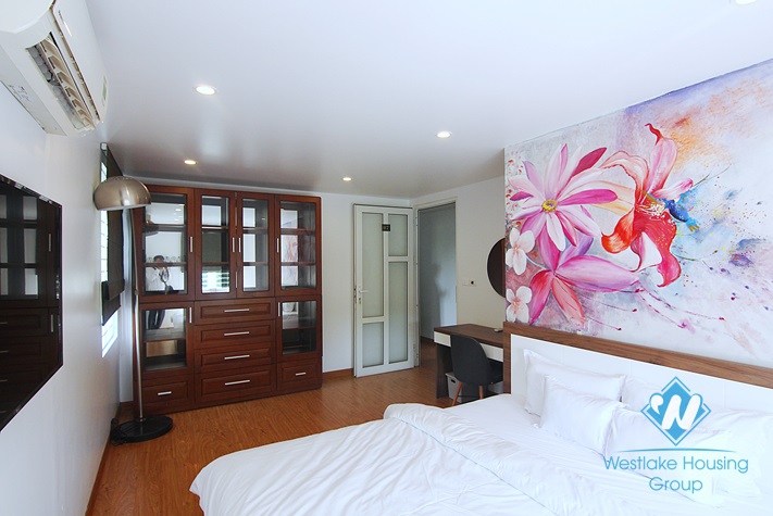 Spacious and Airy 07 bedrooms house with big yard for rent in Au Co st, Tay Ho area.