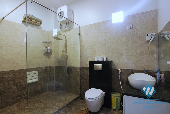 Spacious and Airy 07 bedrooms house with big yard for rent in Au Co st, Tay Ho area.