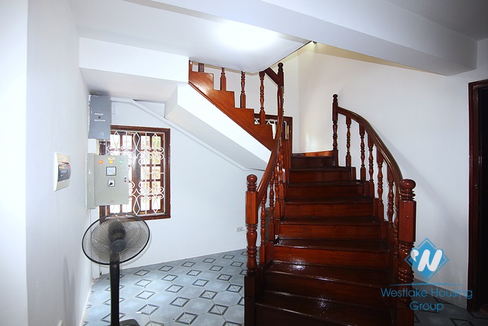 Lovely house with courtyard and garage for rent on To Ngoc Van, Tay Ho, Hanoi