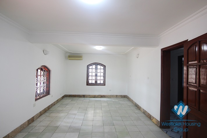Lovely house with courtyard and garage for rent on To Ngoc Van, Tay Ho, Hanoi