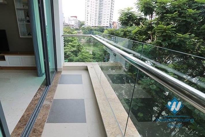 A bright 2 bedroom apartment with a captivating view for rent in Truc Bach Island