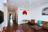 Nice and big apartment with balcony for rent on Tu Hoa street, Tay Ho, Ha Noi