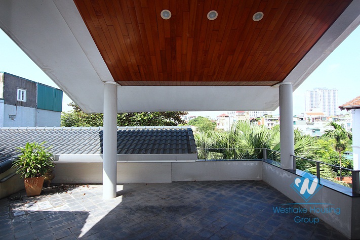 Spacious house with garden for rent in Tay Ho, Hanoi