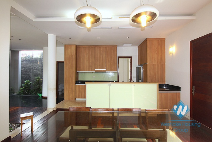Spacious house with garden for rent in Tay Ho, Hanoi
