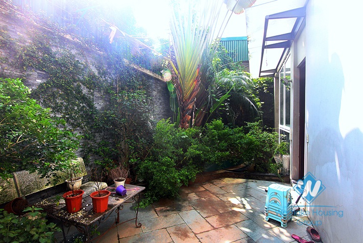 Spacious house with garden for rent in Tay Ho, Hanoi