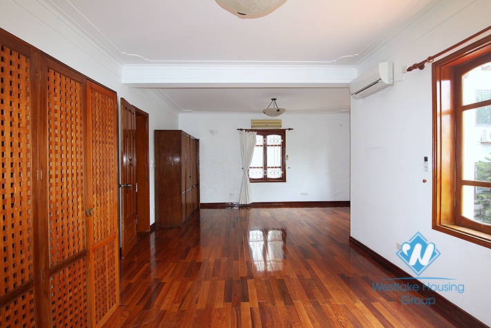 Large house for rent with large garden and swimming pool in Tay Ho, Hanoi