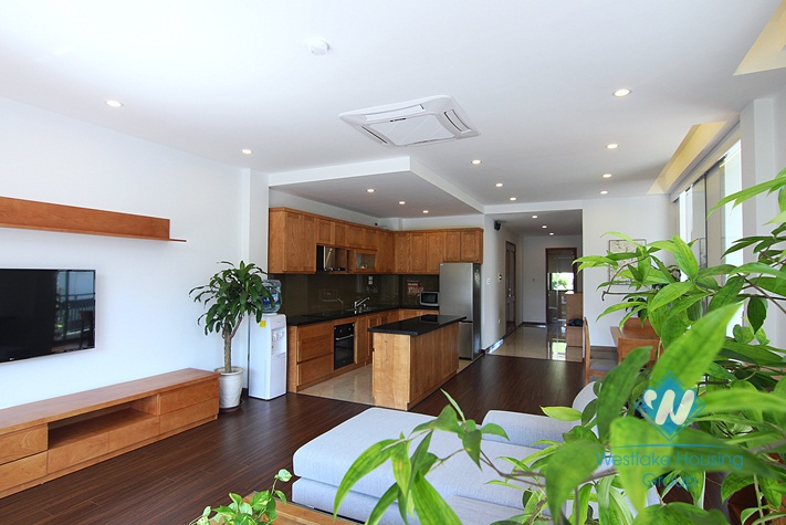 A bright open and stylish apartment for rent on Nhat Chieu street