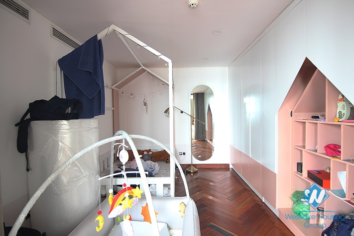 Beautiful with nice furniture for rent in Pent studio Building in Tay Ho District 