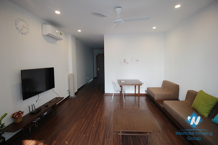 Nice and big apartment with balcony for rent on Tu Hoa street, Tay Ho, Ha Noi